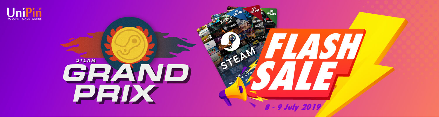 Flash Sale Steam IDR only 2 days!!!